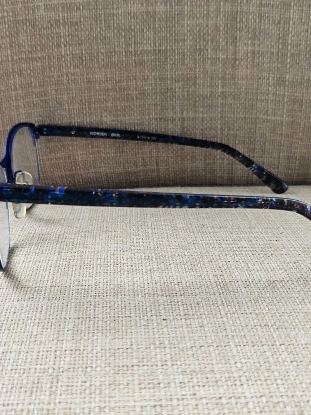 Etnia Barcelona Eyeglasses Frame NORDEN BRBL Eyewear Brown/Blue Glasses Fr